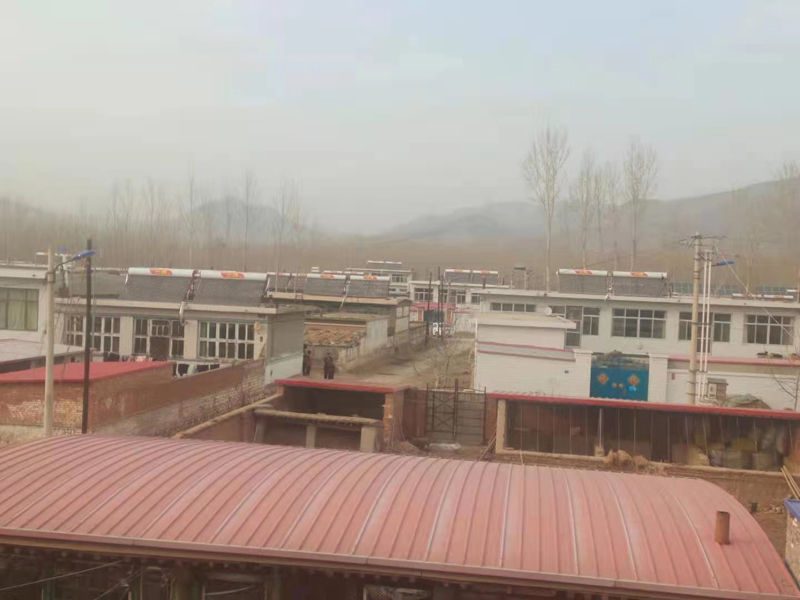 秦皇島地區(qū)7000戶太陽(yáng)能+爐具采暖